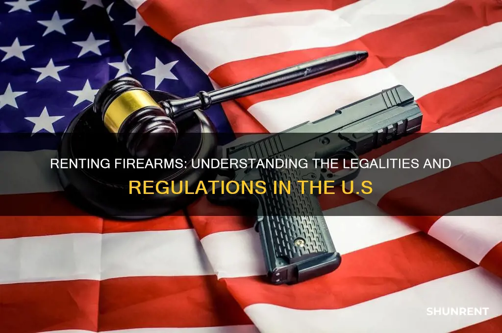 is it legal to rent a gun
