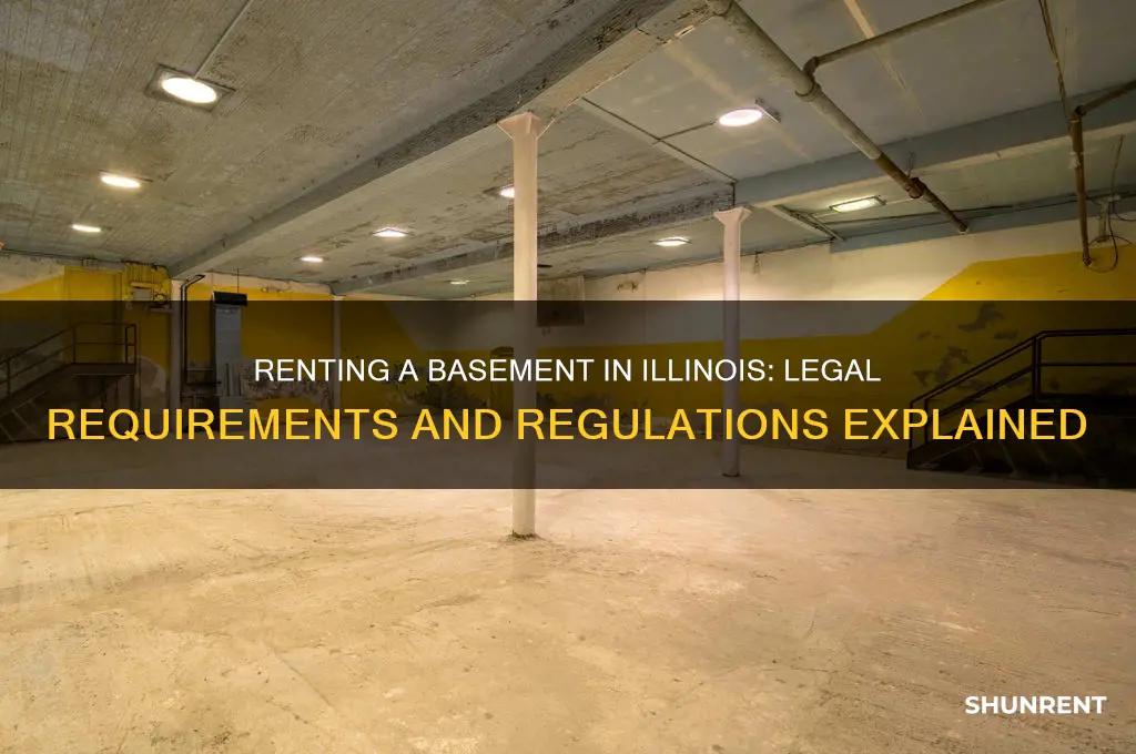 is it legal to rent basement in illinois