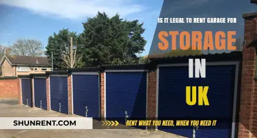 Renting a Garage for Storage in the UK: Legal or Not?
