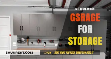 Renting a Garage for Storage: Legal Considerations and Guidelines