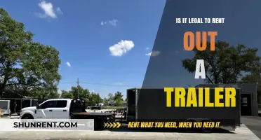 Renting Out a Trailer: Legal Considerations and Compliance Guide