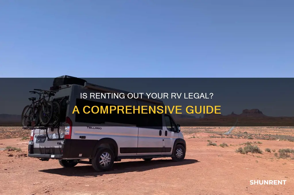 is it legal to rent out an rv