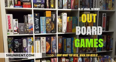 Renting Board Games: Legal Considerations for Sharing Your Collection
