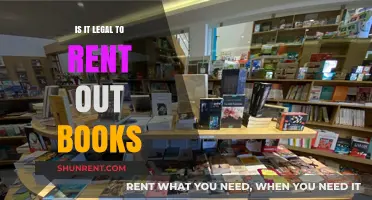 Renting Out Books: Legalities and Best Practices for Book Owners