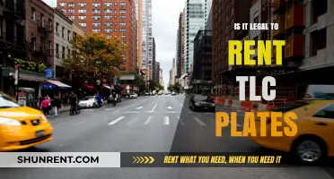Renting TLC Plates: Legal or Not? A Comprehensive Guide