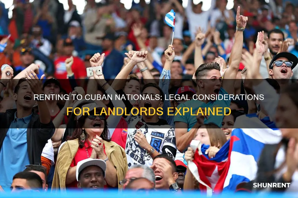 is it legal to rent to cuban