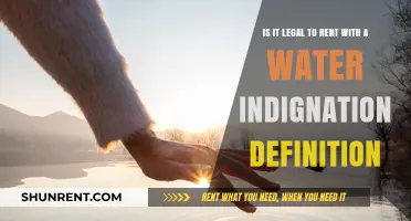 Renting Legally: Understanding Water Indignation and Tenant Rights