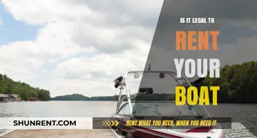 Is Renting Your Boat Legal? Understanding the Rules and Regulations