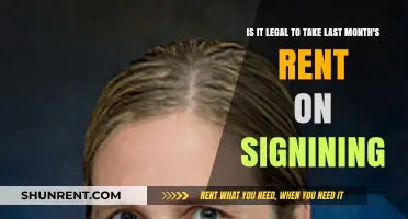 Is Last Month's Rent Legal at Lease Signing? Key Insights