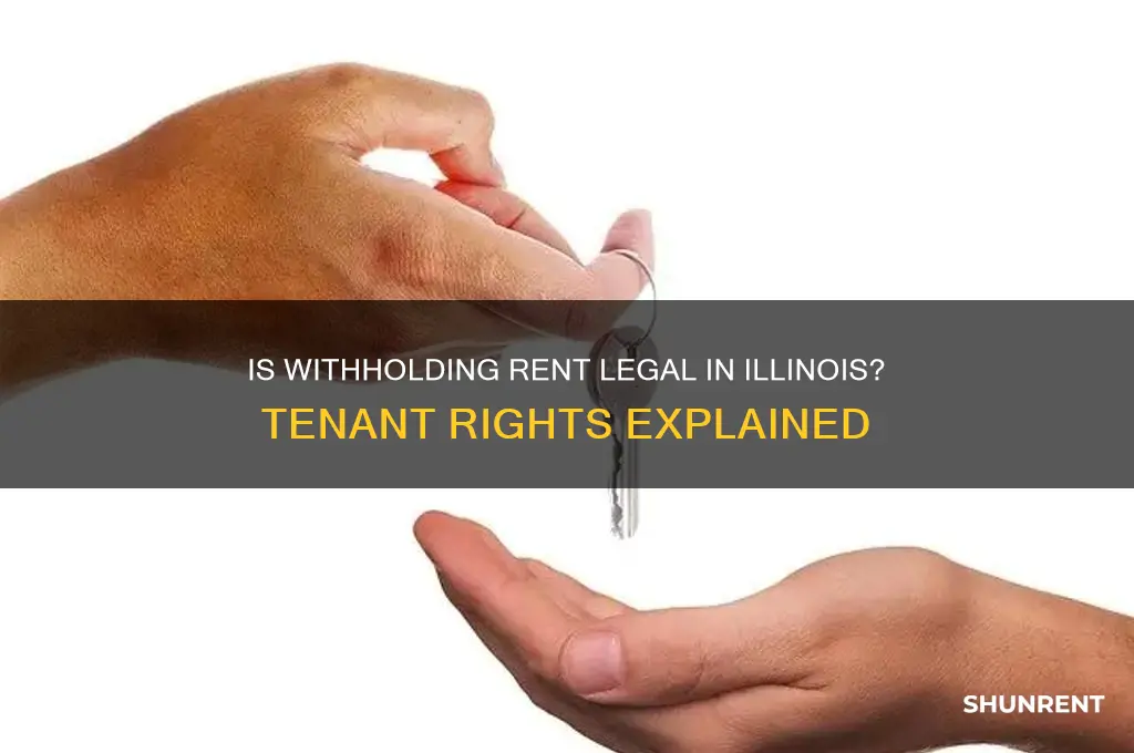 is it legal to withhold rent in illinois