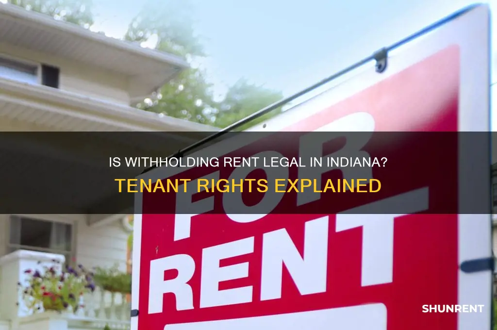 is it legal to withhold rent in indiana