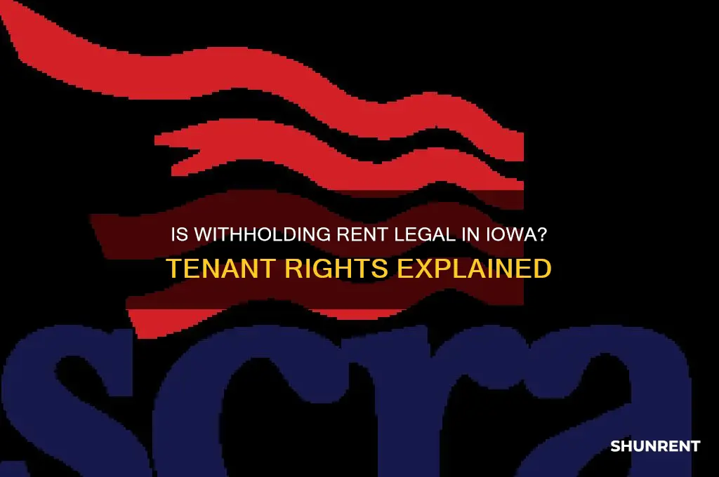 is it legal to withhold rent in iowa