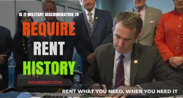 Military Housing Bias: Is Rent History a Discriminatory Requirement?