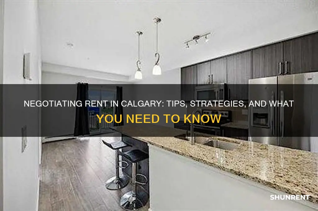 is it ok to negotiate rent in calgary