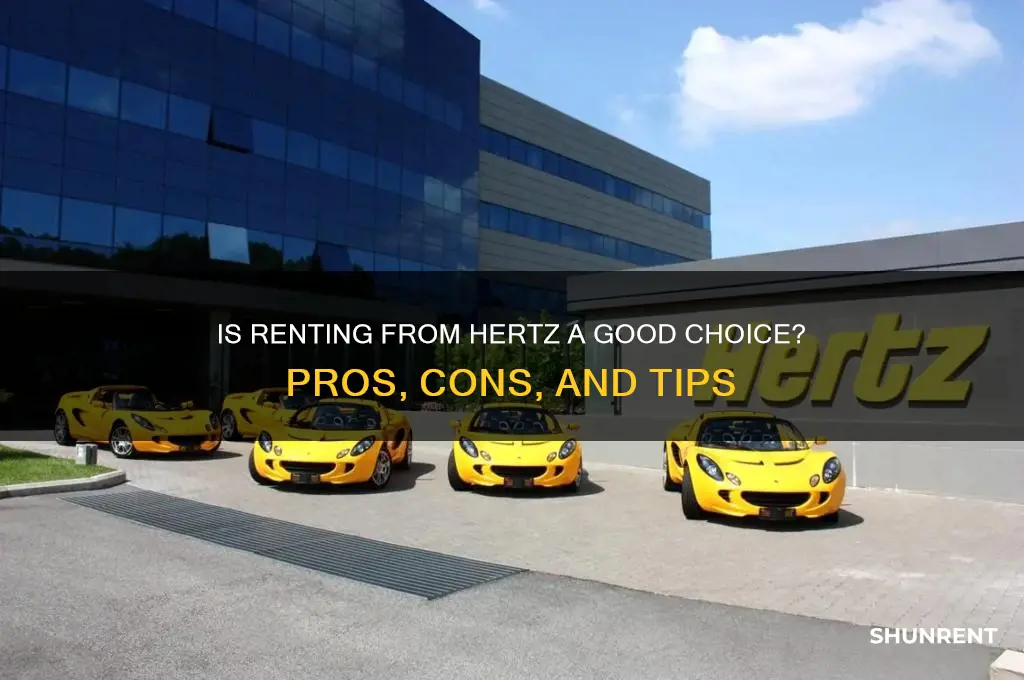 is it ok to rent from hertz