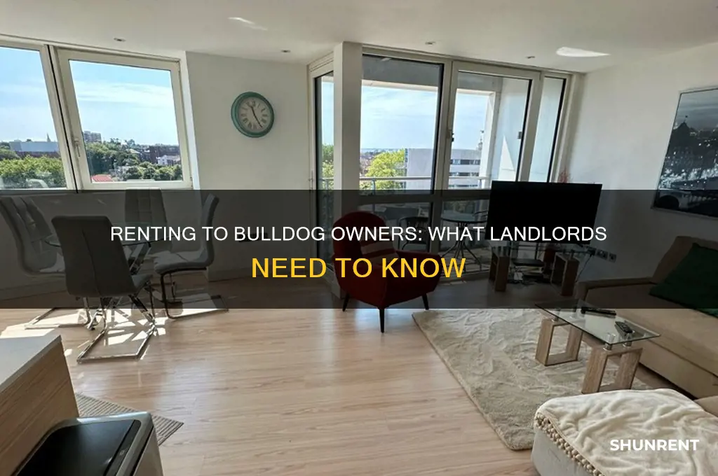 is it ok to rent to a tenant with bulldog