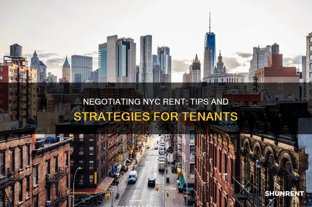is it okay to negotiate rent in nyc