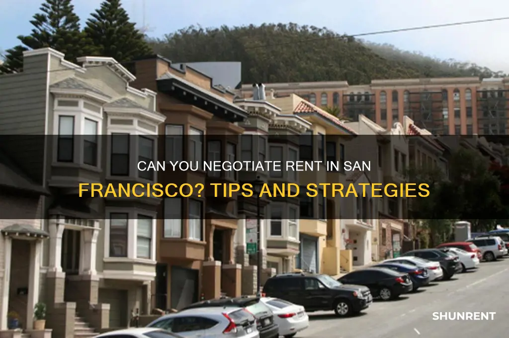is it ossible to negotiate rent prices in sf