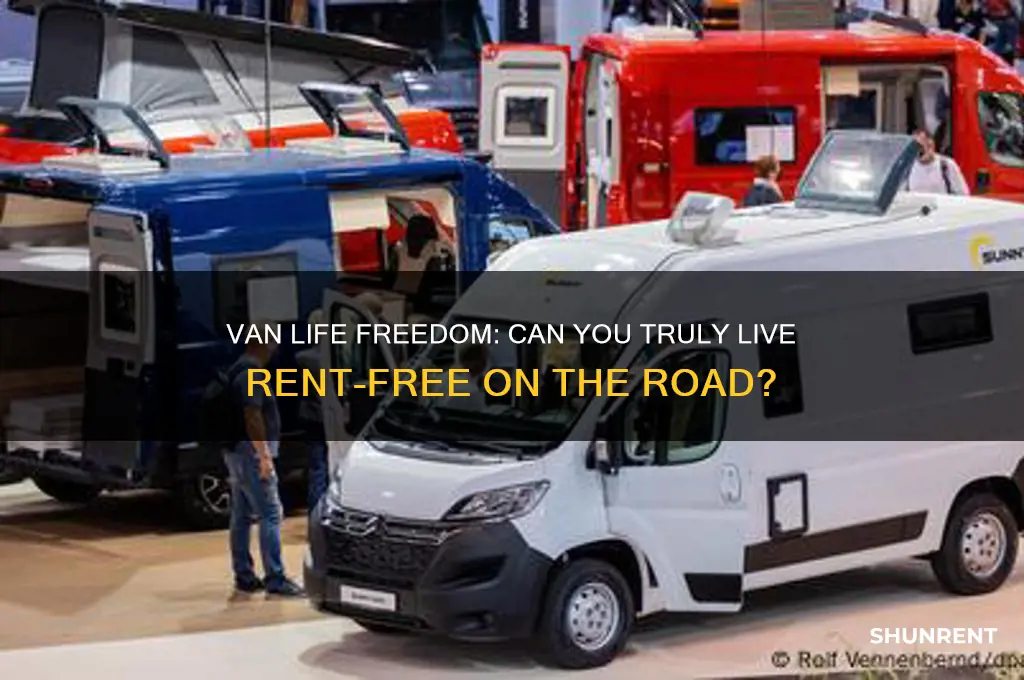 is it possible to live rent free in a van