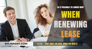 Can You Negotiate Lower Rent When Renewing Your Lease?
