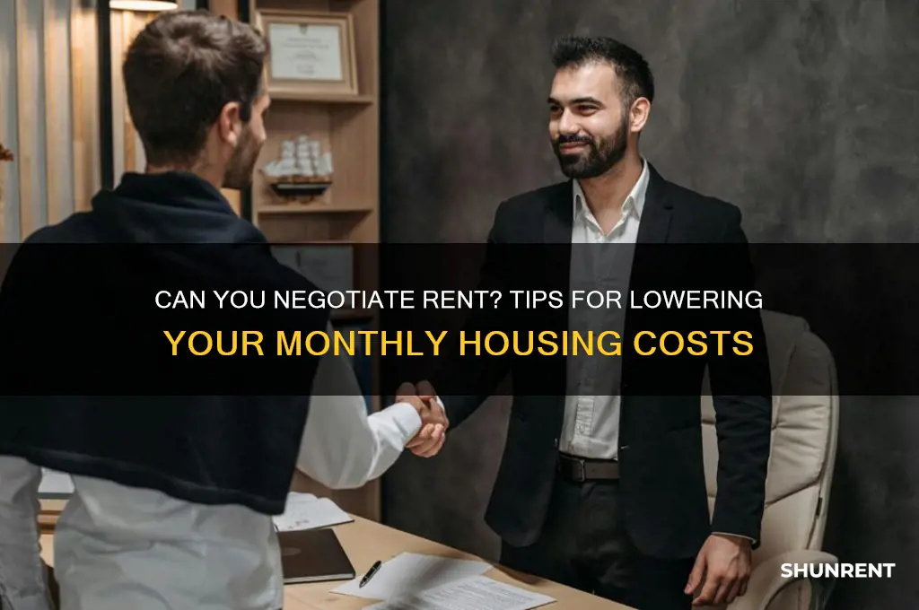 is it possible to negotiate rent price
