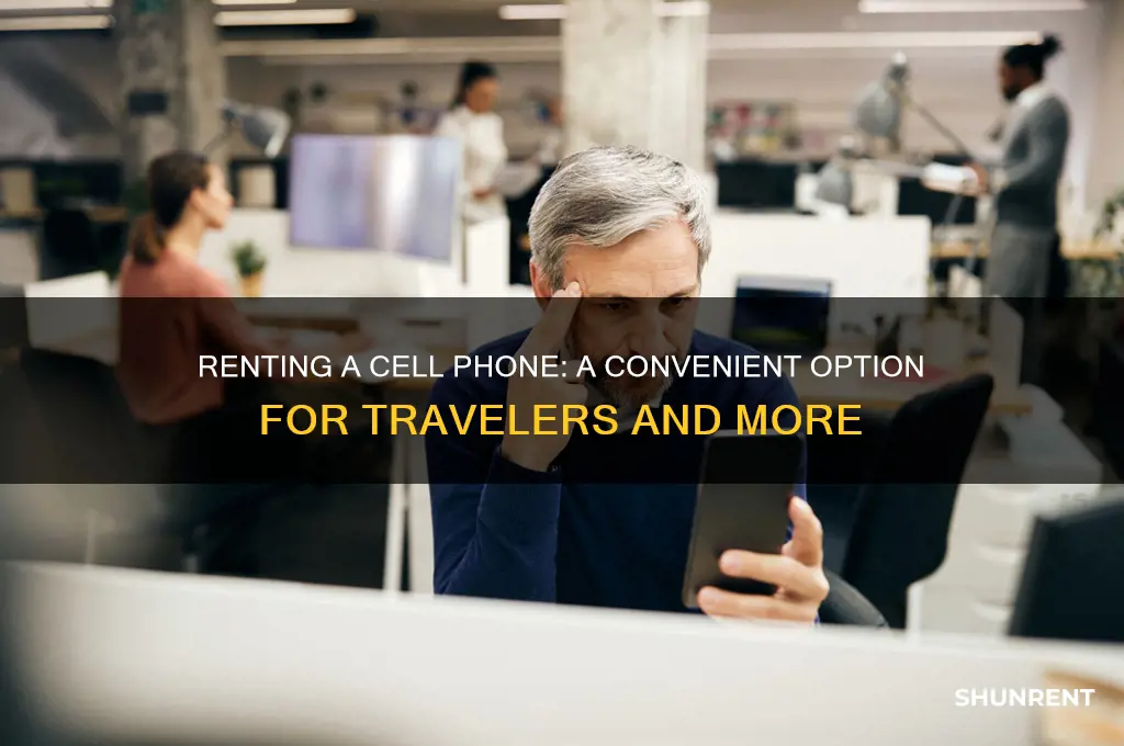 is it possible to rent a cell phone
