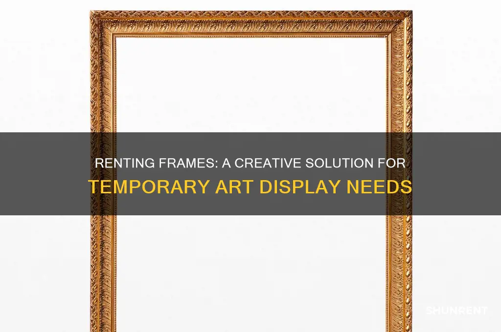 is it possible to rent a frame