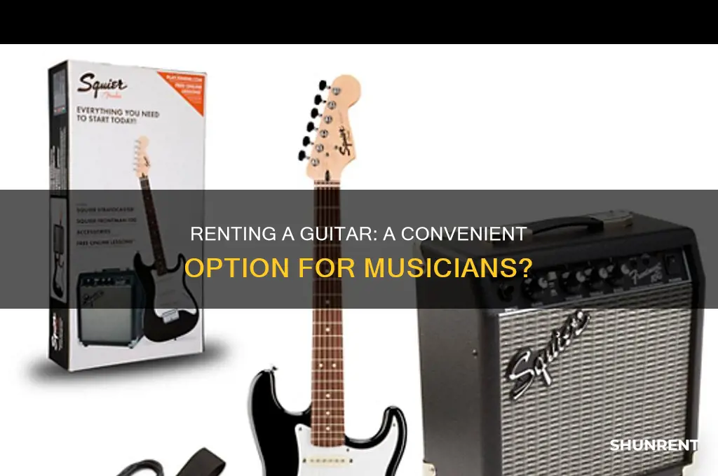 is it possible to rent a guitar