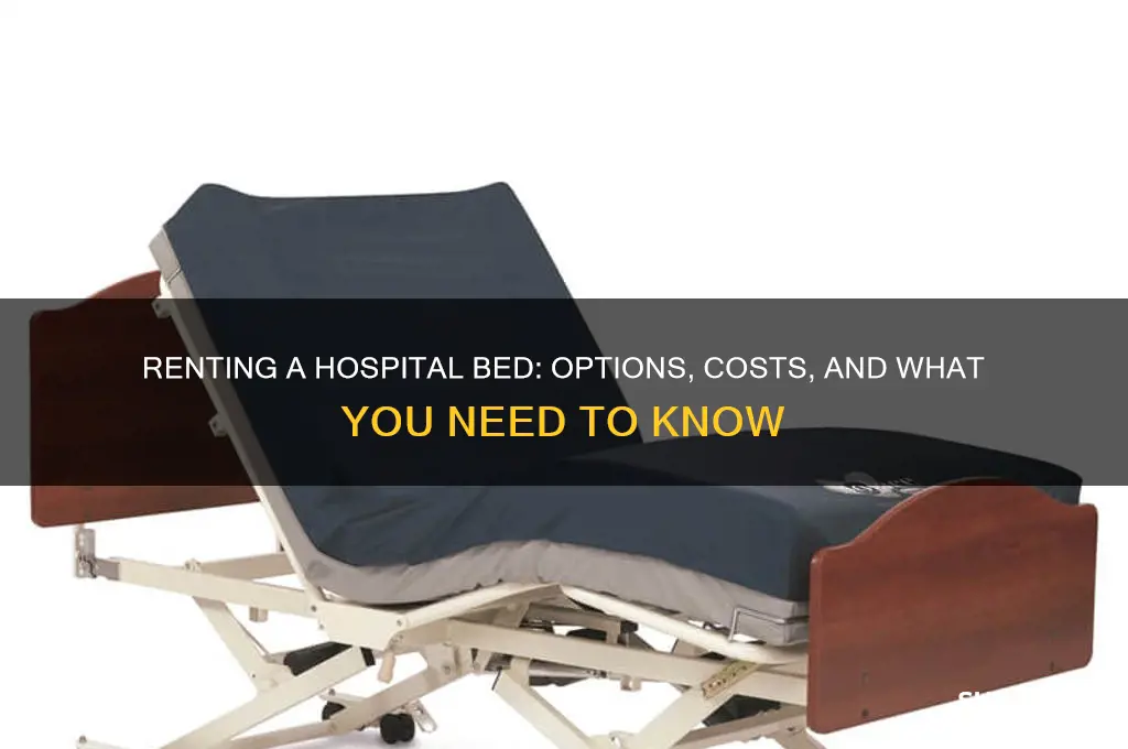 is it possible to rent a hospital bed