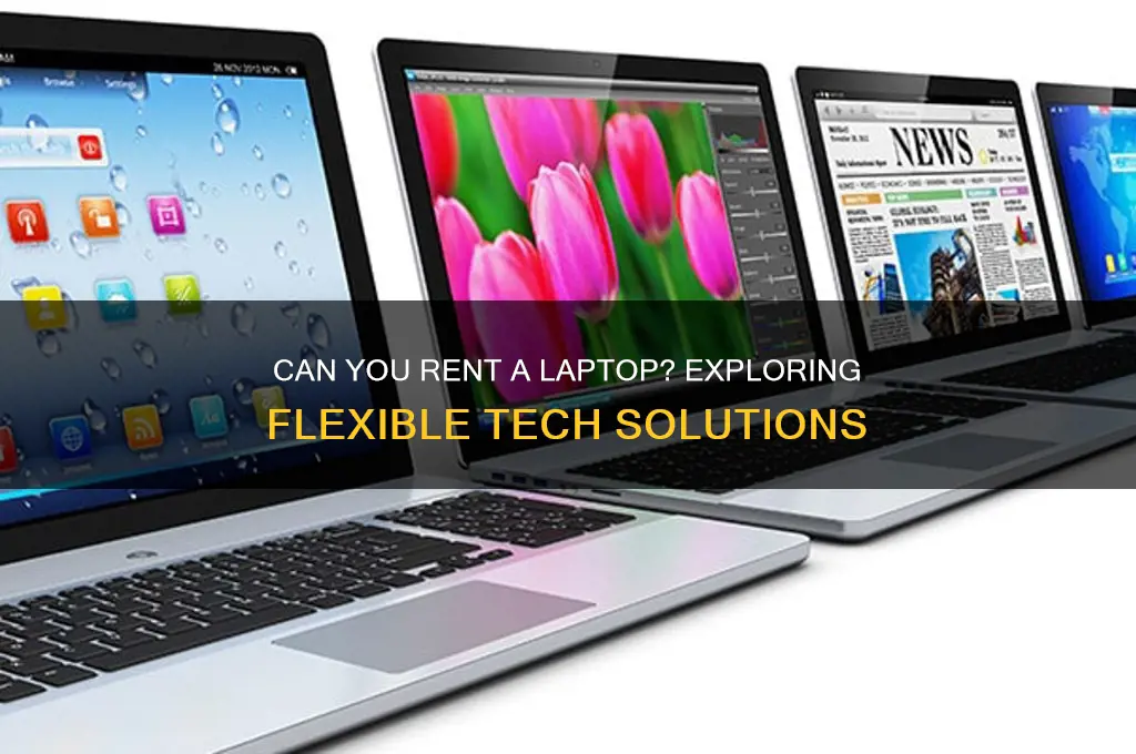 is it possible to rent a laptop