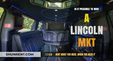 Renting a Lincoln MKT: Exploring Availability and Options