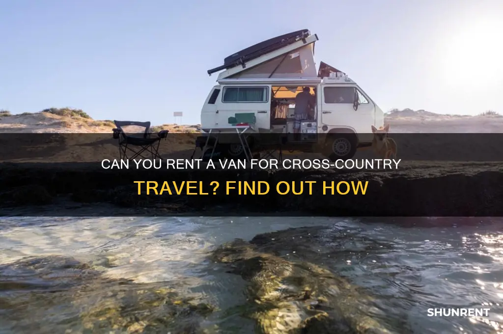 is it possible to rent a van cross country