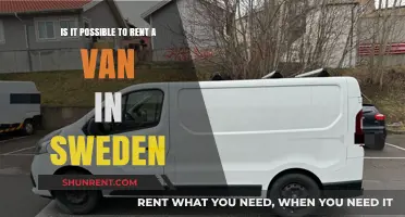 Renting a Van in Sweden: A Comprehensive Guide and Tips