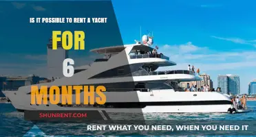 Can You Rent a Yacht for Six Months? A Comprehensive Guide