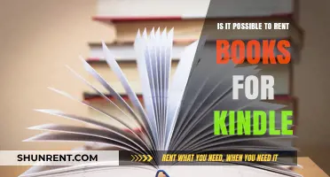 Can You Rent Kindle Books? A Guide to Digital Book Rentals