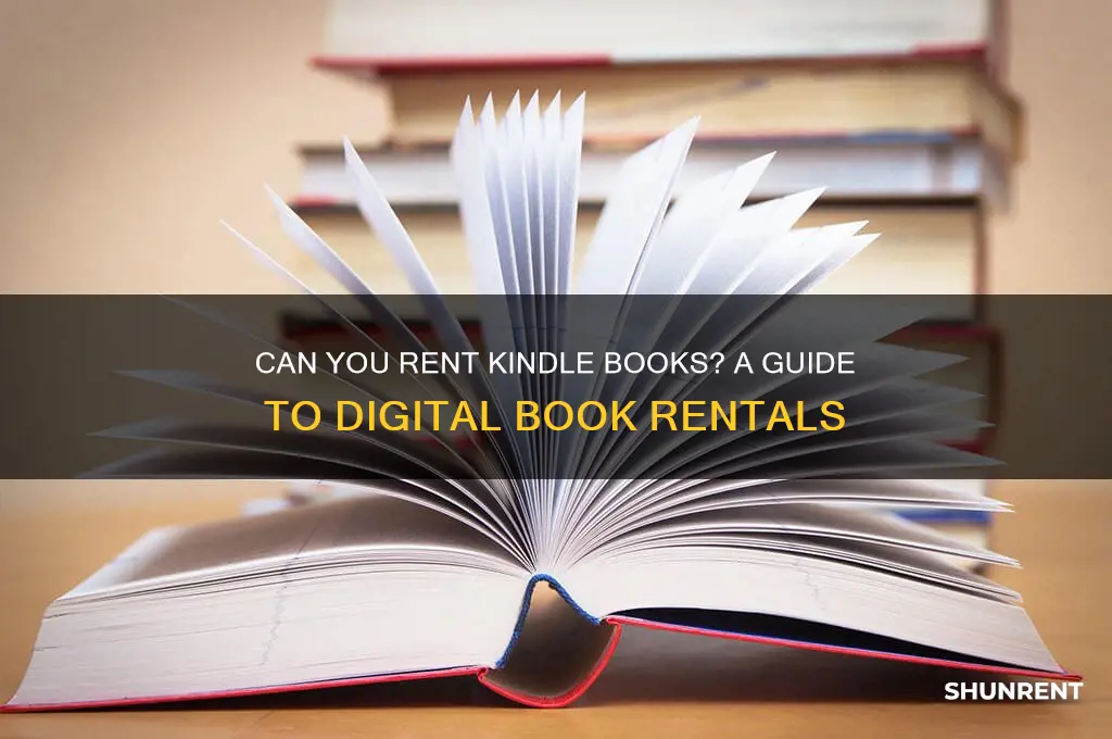 is it possible to rent books for kindle