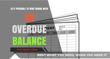 Renting Books with Overdue Balances: What You Need to Know