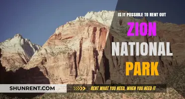 Can You Rent Out Zion National Park? Exploring the Possibilities