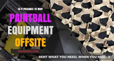 Renting Paintball Gear Offsite: A Convenient Option for Enthusiasts