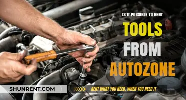 Can You Rent Tools from AutoZone? A Comprehensive Guide