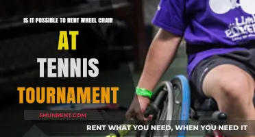 Renting Wheelchairs at Tennis Tournaments: Accessibility Options Explained