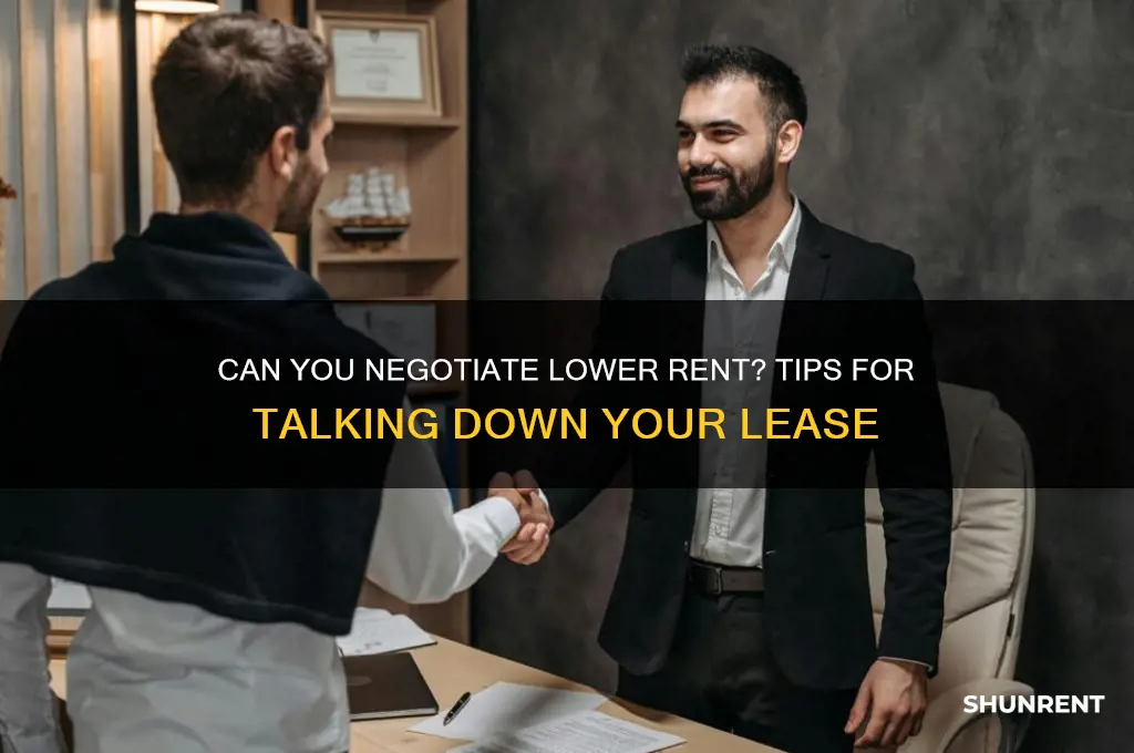 is it possible to talk down rent