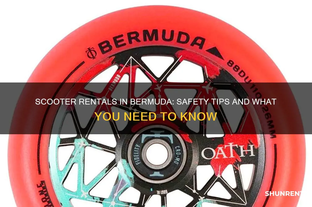is it safe to rent a scooter in bermuda