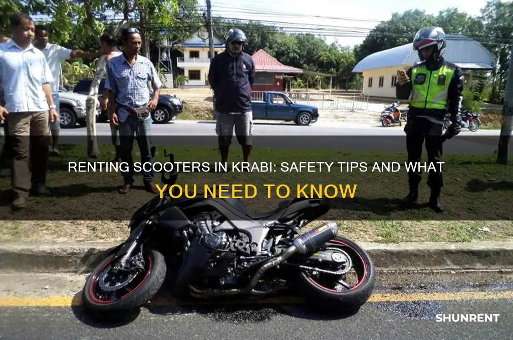 is it safe to rent a scooter in krabi