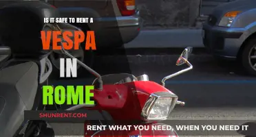 Renting a Vespa in Rome: Safety Tips and Considerations
