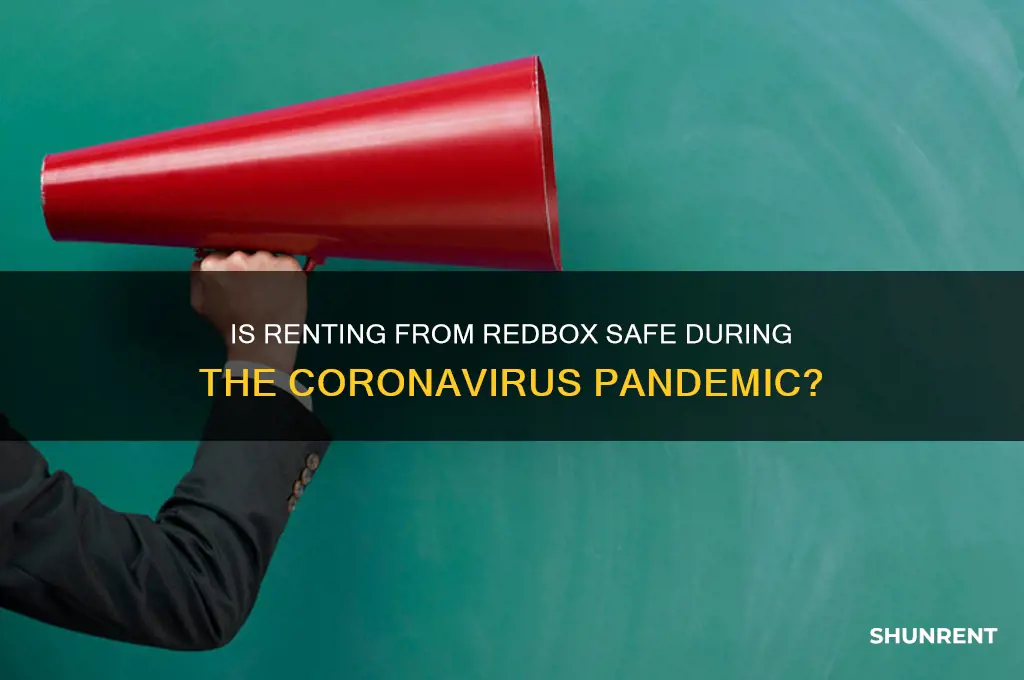 is it safe to rent from redbox coronavirus