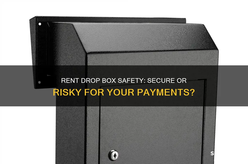 is it safe to use a rent drop box