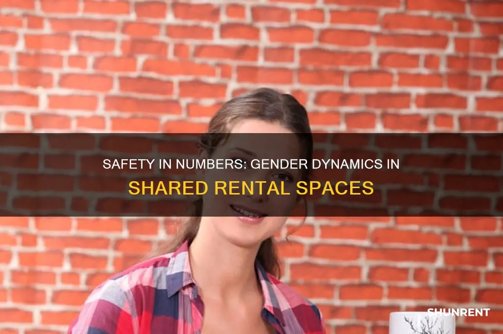 is it safer to rent two women or two men