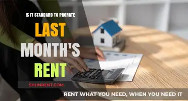 Prorating Last Month's Rent: Standard Practice or Optional Arrangement?