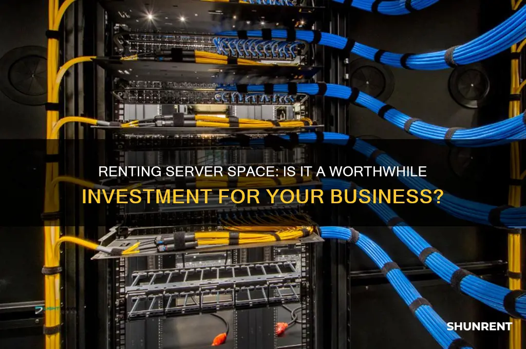 is it worth it to rent a server space